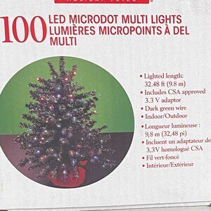 2 Box Of Indoor/Outdoor 9.8 Meter 100 Microdot Lights